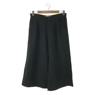 エヴァムエヴァ(evam eva)の【新品】  evam eva / エヴァムエヴァ | twill voile culotte pants ワイドパンツ | 1 | ブラック | レディース(その他)