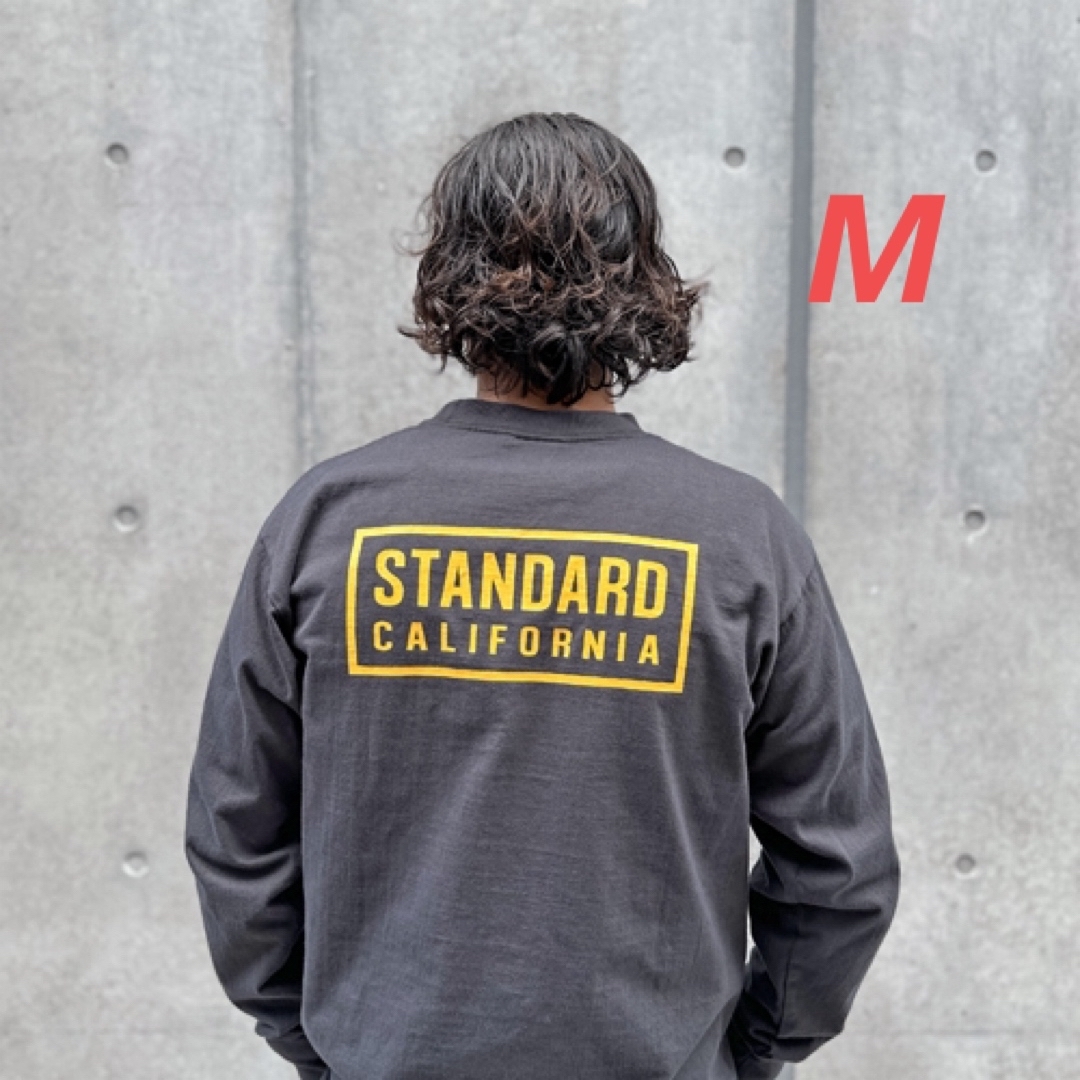 STANDARD CALIFORNIA(スタンダードカリフォルニア)のSD Heavyweight Box Logo Long Sleeve T メンズのトップス(Tシャツ/カットソー(七分/長袖))の商品写真