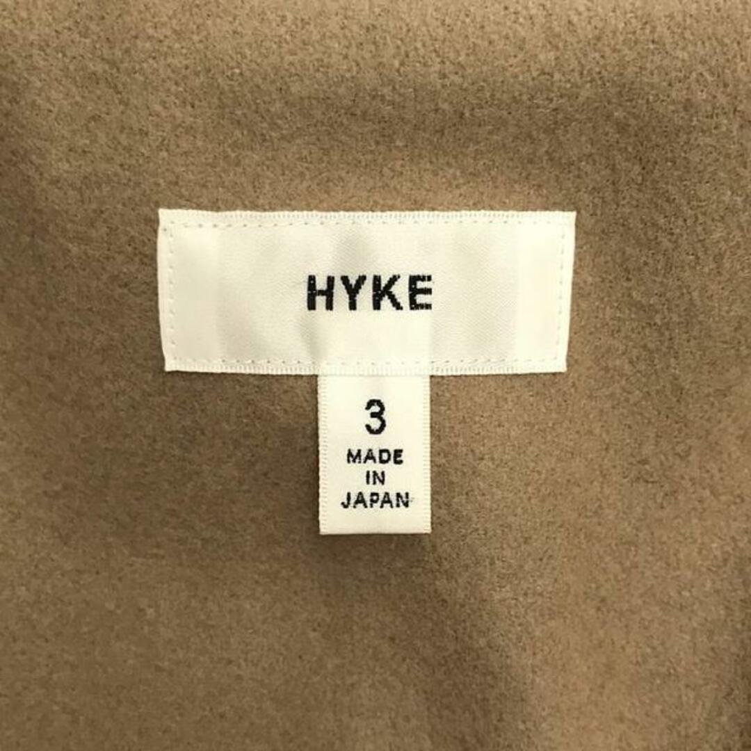 HYKE(ハイク)のHYKE / ハイク | ウール ロングコート | 3 | ベージュ | レディース レディースのジャケット/アウター(その他)の商品写真