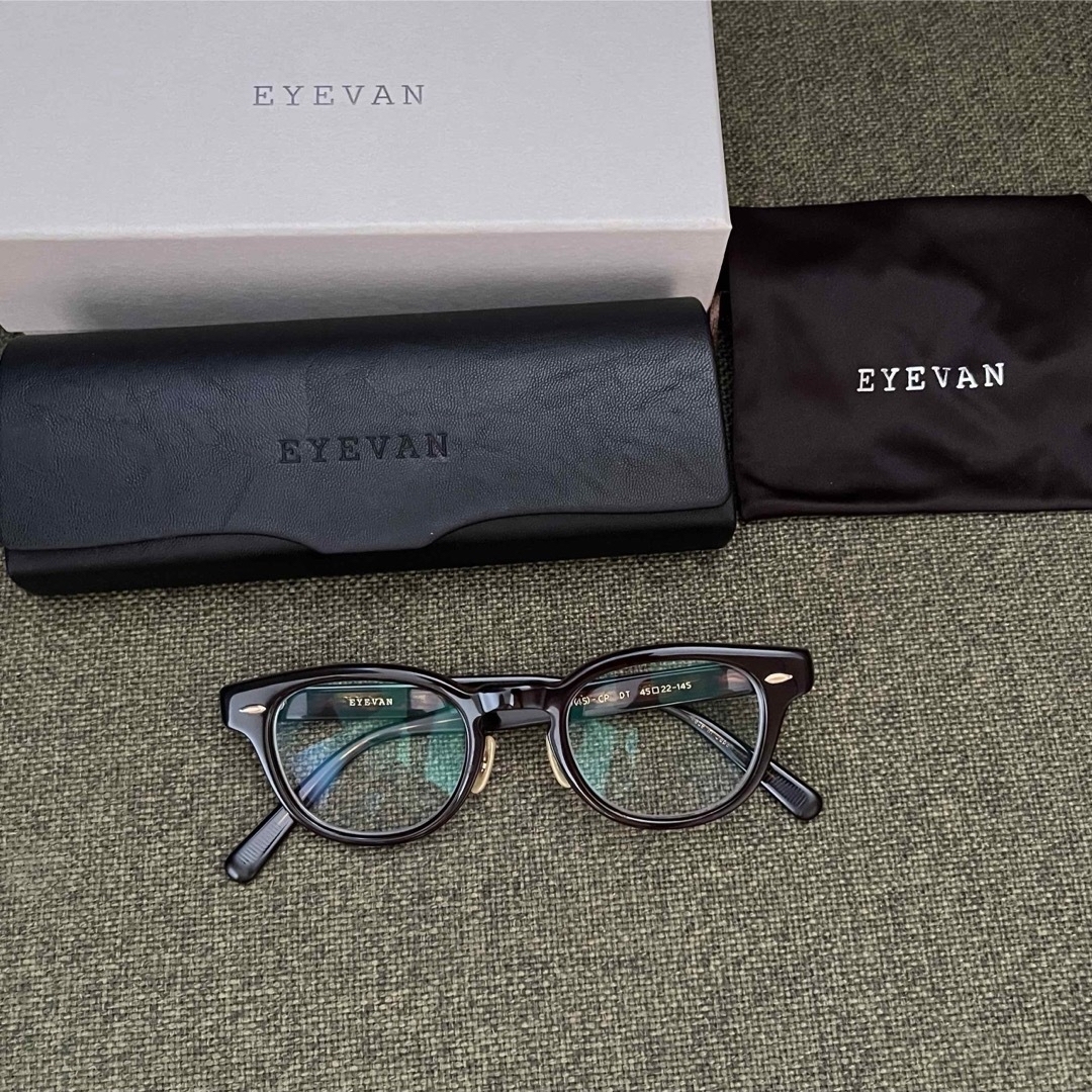 EYEVAN7285(アイヴァンセブントゥーエイトファイブ)のEYEVAN Webb 45 クリングス DARK TORTOISE レディースのファッション小物(サングラス/メガネ)の商品写真