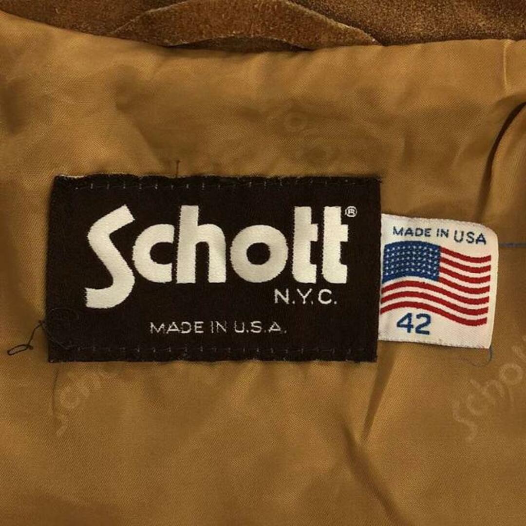 schott - SCHOTT / ショット | 90s ヴィンテージ USA製 3rd schott - SCHOTT / ショット | 90s ヴィンテージ USA製 3rd