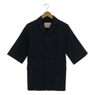 ジルサンダー(Jil Sander)のJIL SANDER / ジルサンダー | 2019SS | コットン チェスターコート | 34 | ネイビー | レディース(その他)