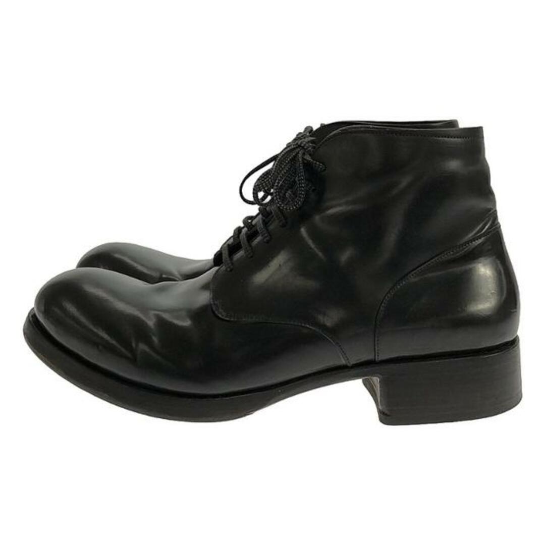 M_Moriabc / メモリア | 7hall shell cordovan leather boots / シェルコードバン レザーブーツ | black | メンズ メンズの靴/シューズ(スニーカー)の商品写真