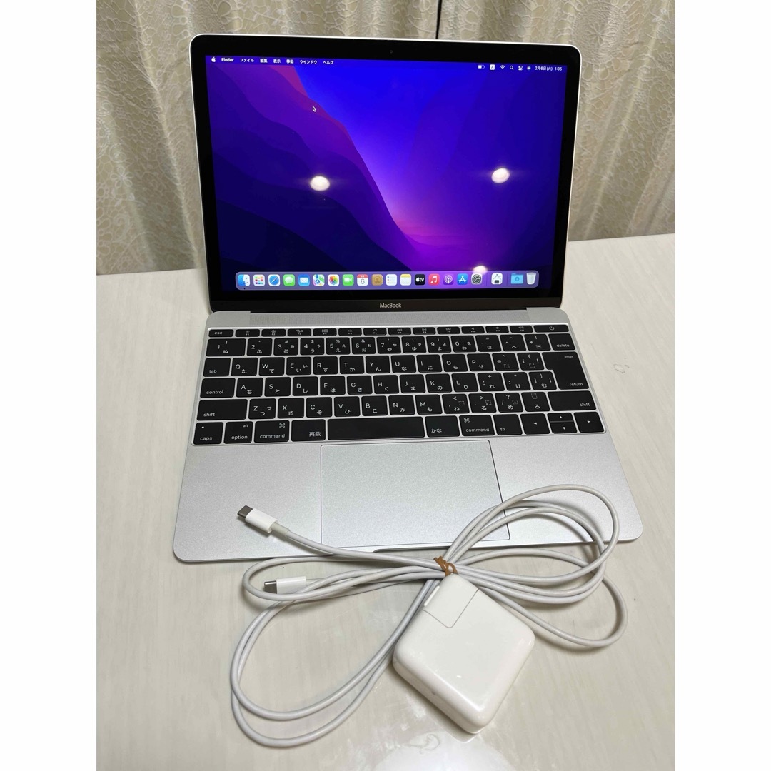 値下げ　美品　Apple MacBook 2016 12インチ 充放電83回 スマホ/家電/カメラのPC/タブレット(ノートPC)の商品写真