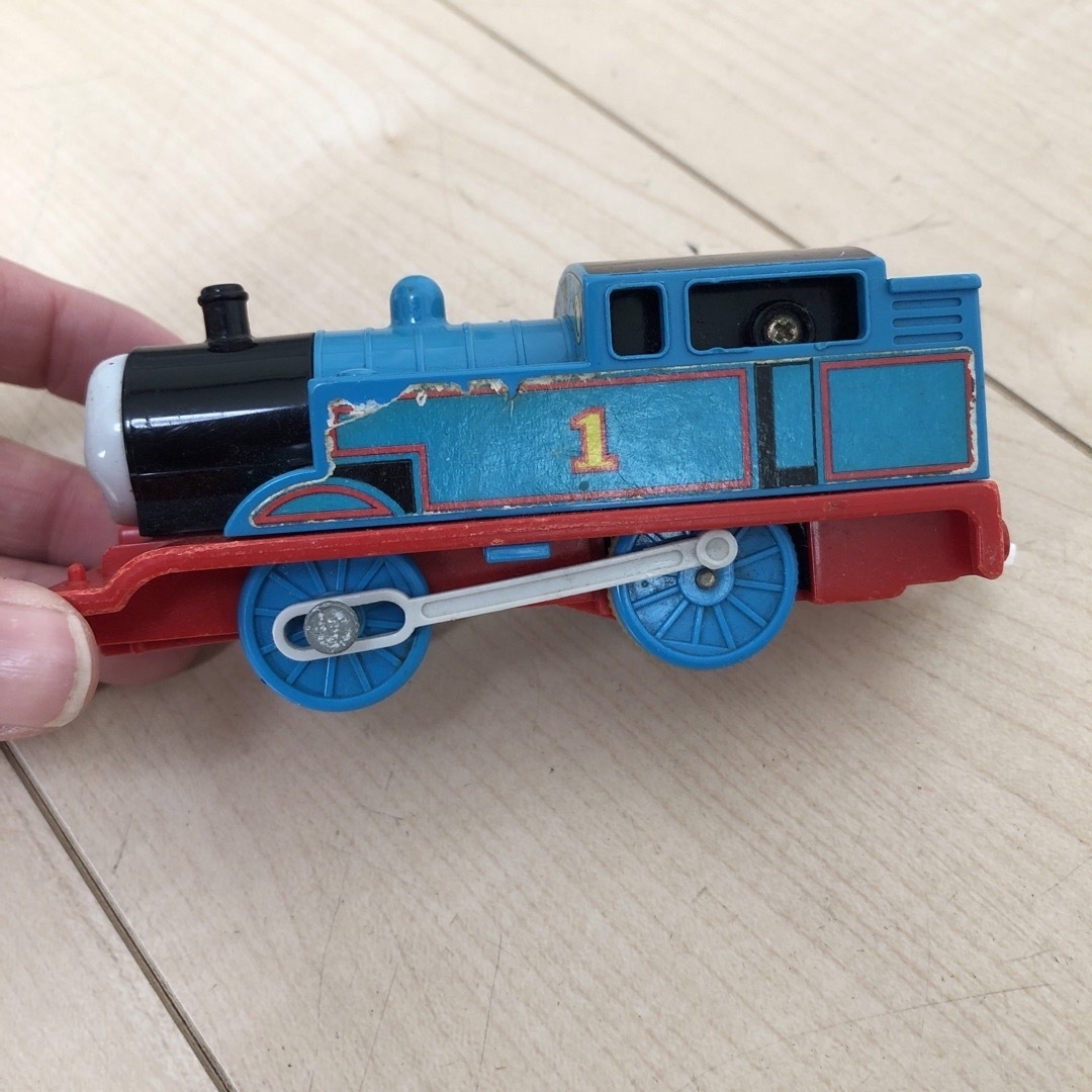 プラレールトーマス(プラレールトーマス)の廃盤　旧　プラレール　トーマス　Thomas 1992年　客車　アニー  キッズ/ベビー/マタニティのおもちゃ(電車のおもちゃ/車)の商品写真