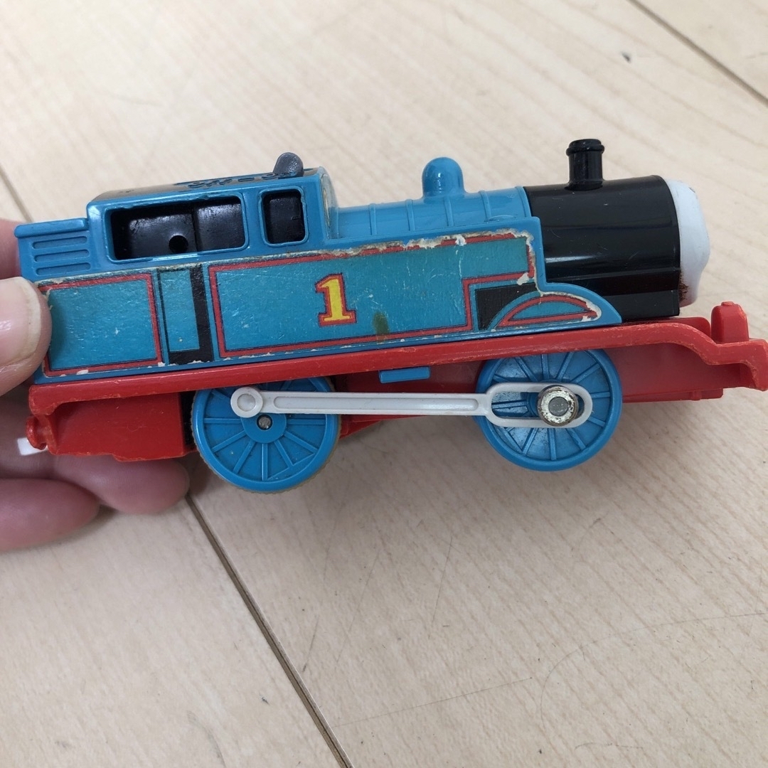 プラレールトーマス(プラレールトーマス)の廃盤　旧　プラレール　トーマス　Thomas 1992年　客車　アニー  キッズ/ベビー/マタニティのおもちゃ(電車のおもちゃ/車)の商品写真