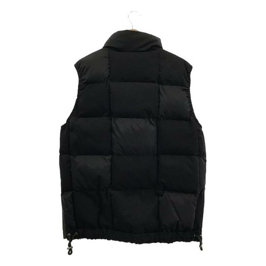 sacai(サカイ)のsacai / サカイ | 2023AW | Faux Suede Mix Vest / 異素材切替 中綿 オーバーベスト | 2 | ブラック | メンズ メンズのジャケット/アウター(その他)の商品写真