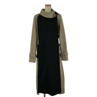 サカイ(sacai)のsacai / サカイ | 2023SS | Gabardine Panelled Coat トレンチコート | 1 | ベージュ/ブラック | レディース(その他)