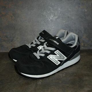 ニューバランス(New Balance)のニューバランス・子供用996◇21cmサイズ・ブラック　数回のみ使用　美品　(スニーカー)