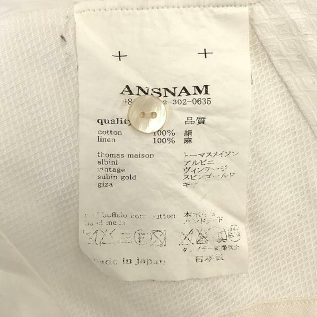 ANSNAM / アンスナム | ダイヤ柄パッチワークシャツ | 2 ANSNAM / アンスナム | ダイヤ柄パッチワークシャツ | 2