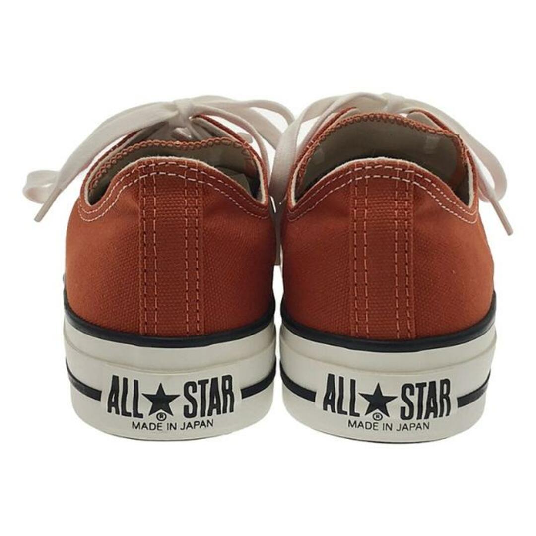 CONVERSE(コンバース)の【新品】  CONVERSE / コンバース | CANVAS ALL STAR J OX スニーカー | 25.5 | オレンジ | レディース レディースの靴/シューズ(スニーカー)の商品写真