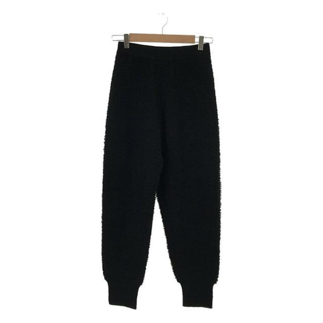 Spick & Span(スピックアンドスパン)の【美品】  Spick and Span / スピックアンドスパン | 2023AW | ADAWAS LOOP KNITTED JOGGER ループニットジョガーパンツ | 36 | ブラック | レディース レディースのパンツ(その他)の商品写真