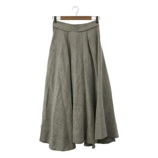 マディソンブルー(MADISONBLUE)のMADISON BLUE / マディソンブルー | TUCK VOLUME SKIRT ロングスカート | 01(S) | グレー | レディース(ロングスカート)