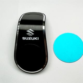 新品》スズキ　マグネット式　スマホホルダー(車内アクセサリ)