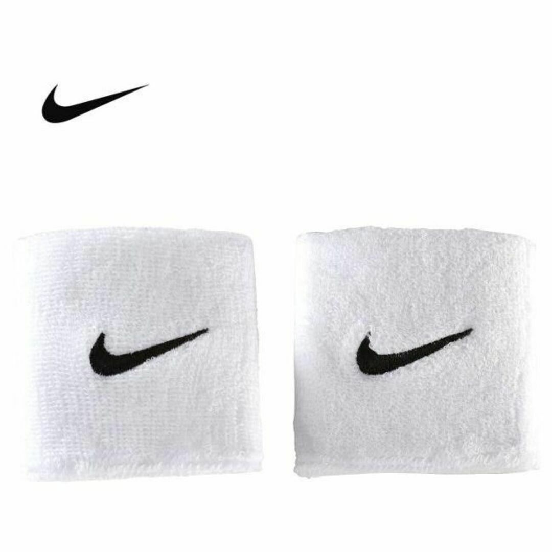 NIKE(ナイキ)のNIKE(ナイキ) スウォッシュ リストバンド ホワイト/ブラック スポーツ/アウトドアのスポーツ/アウトドア その他(バスケットボール)の商品写真