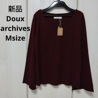 ドゥアルシーヴ(Doux archives)の新品☆Doux archives フレア袖プルオーバー Mサイズ(カットソー(長袖/七分))