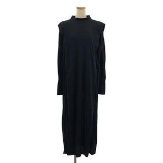 メゾンエウレカ(MAISON EUREKA)のMAISON EUREKA / メゾンエウレカ | RETRO MAXI DRESS BLOUSE ワンピース | F | ネイビー | レディース(ロングワンピース/マキシワンピース)