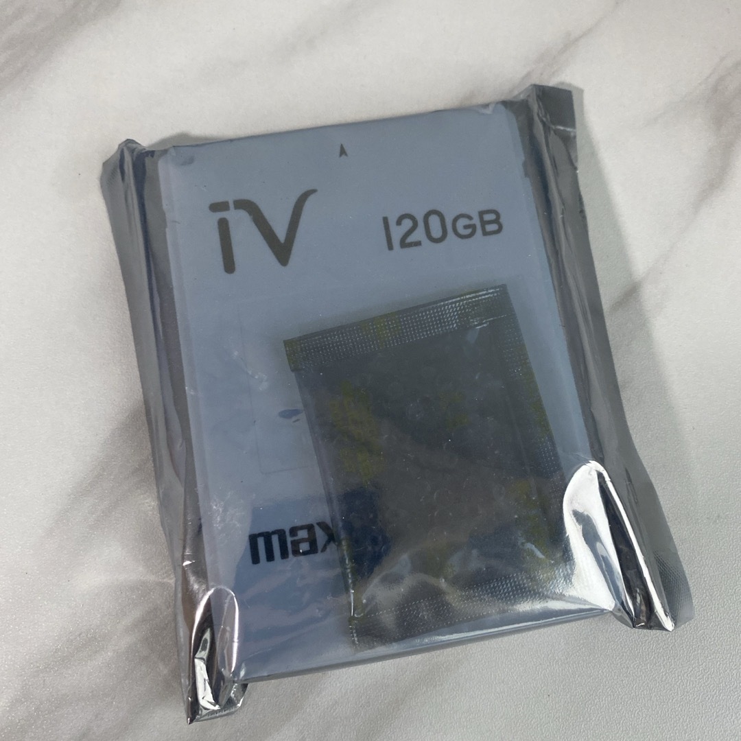 maxell(マクセル)のmaxell iVDR-S カセットHDD 120GB スマホ/家電/カメラのテレビ/映像機器(テレビ)の商品写真