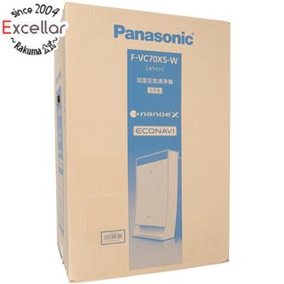 パナソニック(Panasonic)の【新品訳あり(箱きず・やぶれ)】 Panasonic　加湿空気清浄機 ～31畳　F-VC70XS-W　ホワイト(空気清浄器)