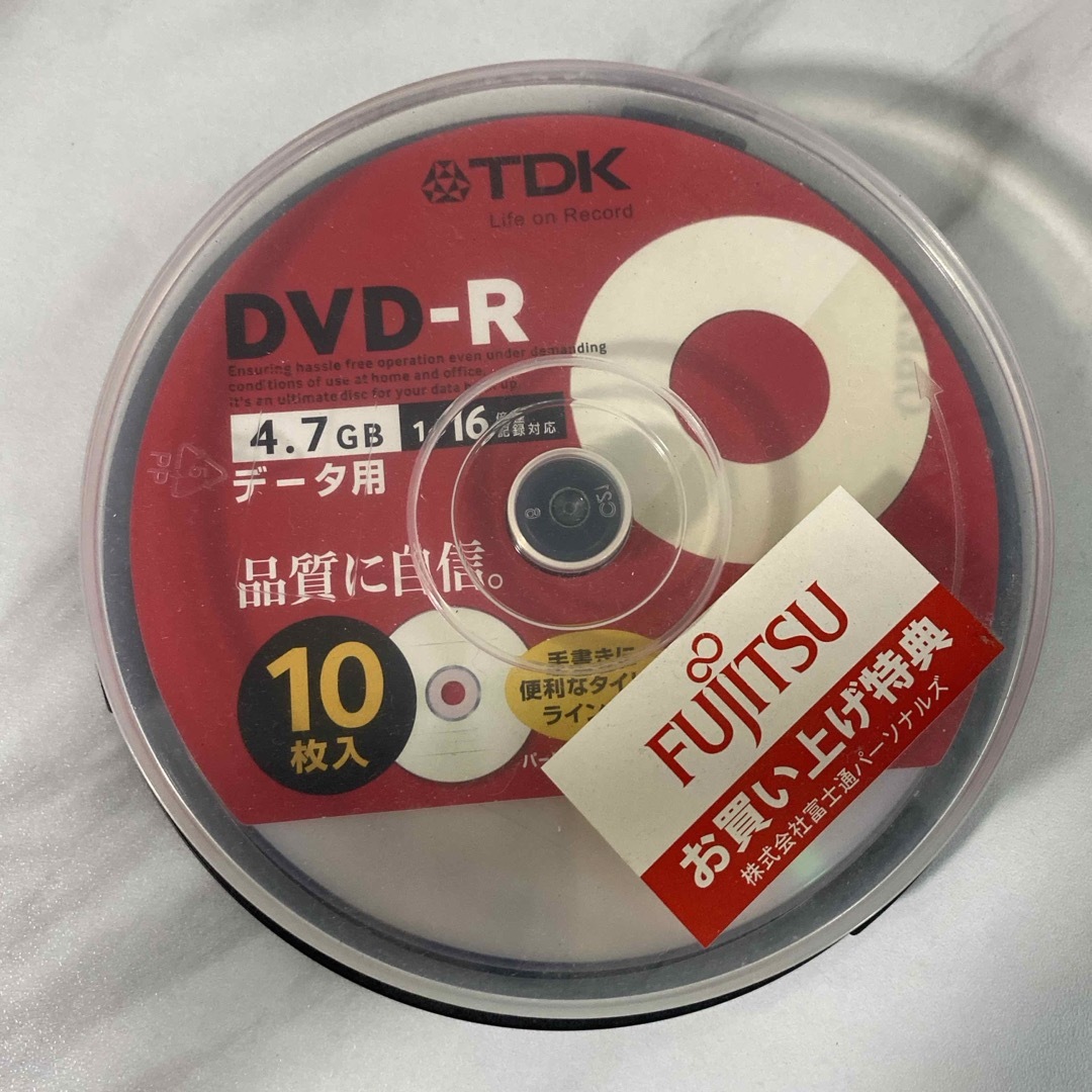 TDK(ティーディーケイ)のDVD-R  9枚　未使用品　TDK  エンタメ/ホビーのDVD/ブルーレイ(その他)の商品写真