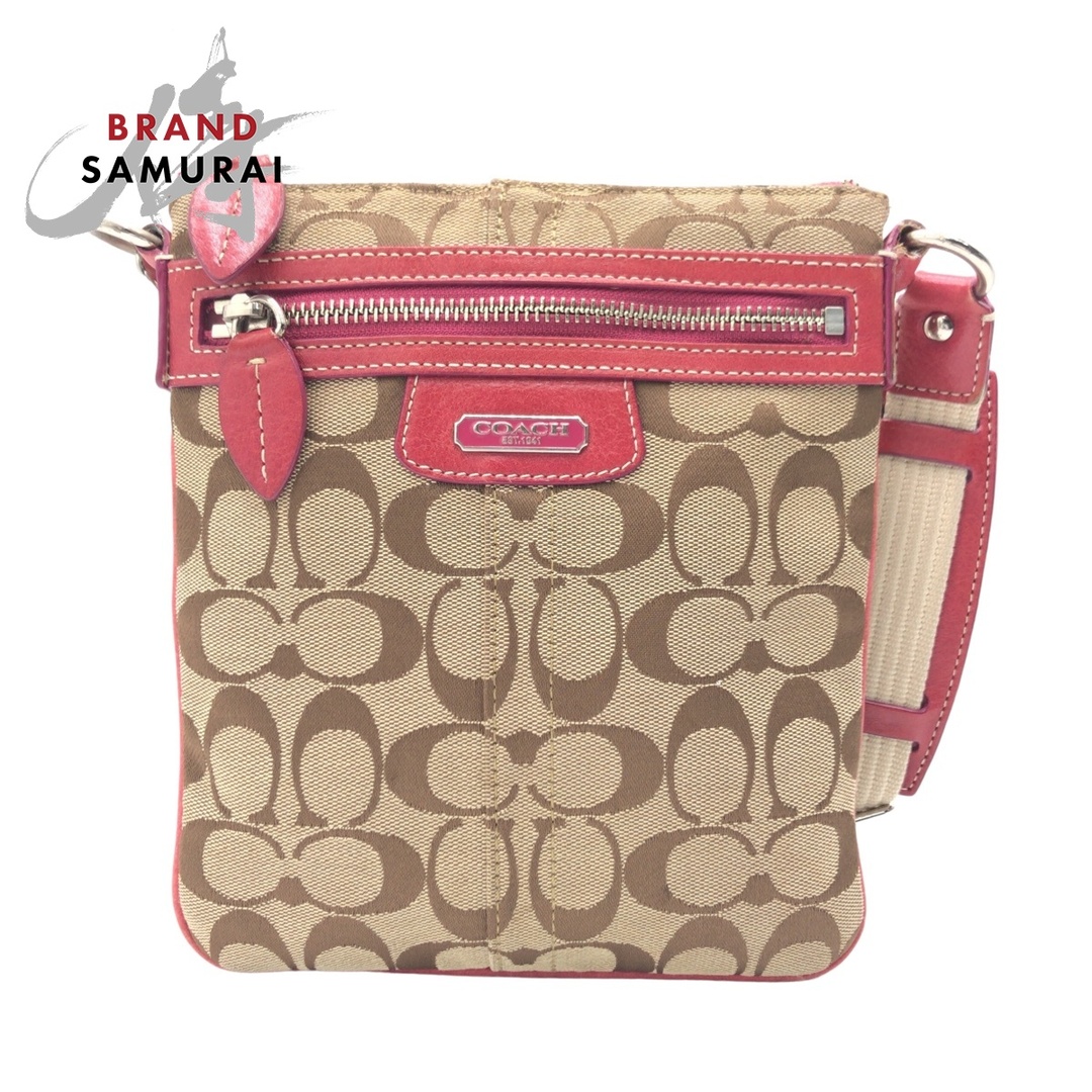 COACH コーチ シグネチャー ショルダーバッグ ピンク|ファッション COACH コーチ シグネチャー ショルダーバッグ ピンク|ファッション