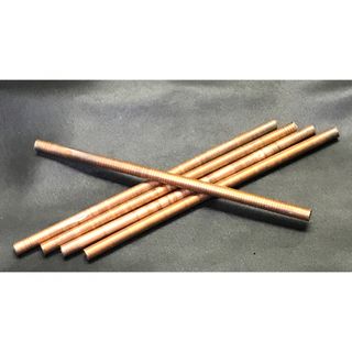 銅管中空パイプ五本ＳＥＴ200×8/内径6.xx／中古使用感有　工作用/DIY/(各種パーツ)