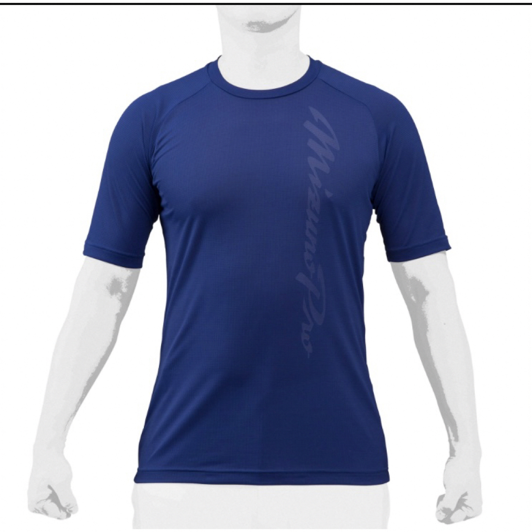 Mizuno Pro(ミズノプロ)のミズノプロハイドロ銀チタンアンダーシャツ パステルネイビーMサイズ ユニセックス スポーツ/アウトドアの野球(ウェア)の商品写真