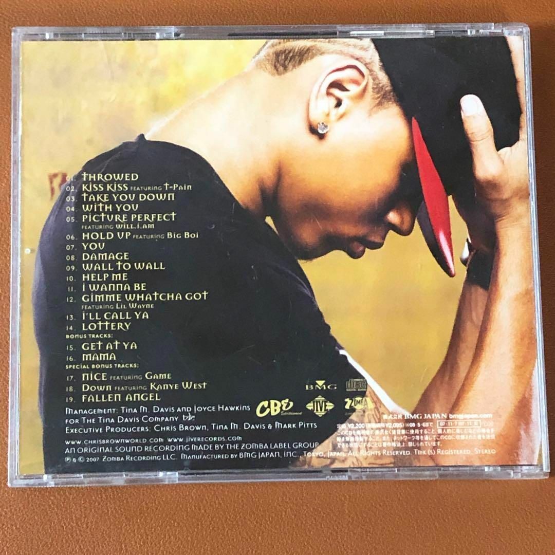 Chris Brown (クリス・ブラウン) / Exclusive 期間限定盤 エンタメ/ホビーのCD(ポップス/ロック(洋楽))の商品写真