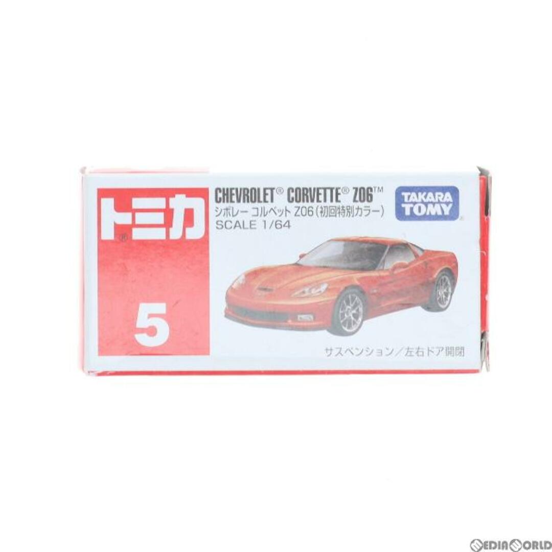 Chevrolet(シボレー)のトミカ No.5 シボレー コルベット Z06(初回特別カラー/レッド/赤箱) 完成品 ミニカー タカラトミー エンタメ/ホビーのおもちゃ/ぬいぐるみ(ミニカー)の商品写真