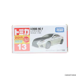 ブラック(BLAAK)のトミカ No.13 レクサス RC F(ホワイト×ブラック) 完成品 ミニカー タカラトミー(ミニカー)