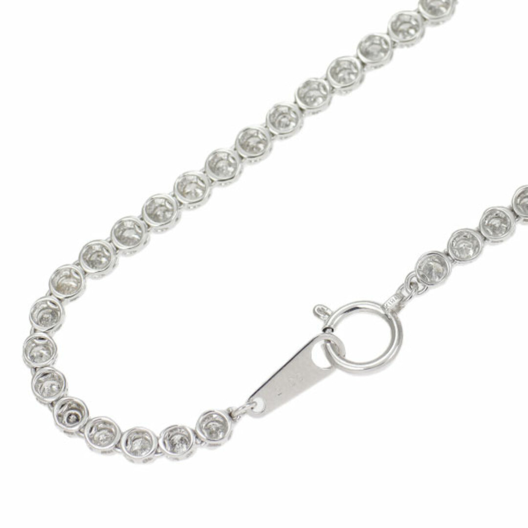  K18WG ダイヤモンド ネックレス 5.00ct テニス レディースのアクセサリー(ネックレス)の商品写真