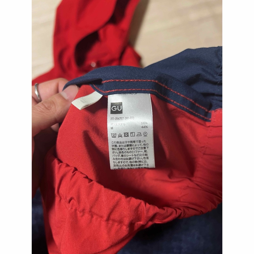 GU(ジーユー)のGU アノラックパーカー　Lサイズ メンズのジャケット/アウター(ナイロンジャケット)の商品写真