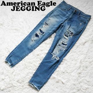 アメリカンイーグル(American Eagle)のAmerican Eagle JEGGING ジェギング スキニーデニムパンツ(デニム/ジーンズ)