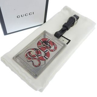 グッチ(Gucci)の【本物保証】 箱・布袋付 グッチ GUCCI スネーク チャーム バッグタグ 523765 蛇 ヘビ(その他)