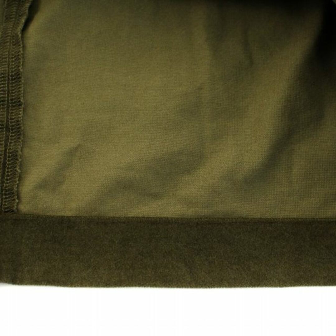 UNITED ARROWS green label relaxing(ユナイテッドアローズグリーンレーベルリラクシング)のユナイテッドアローズ タイトスカート ミモレ ロング ベロア 38 M カーキ レディースのスカート(ロングスカート)の商品写真