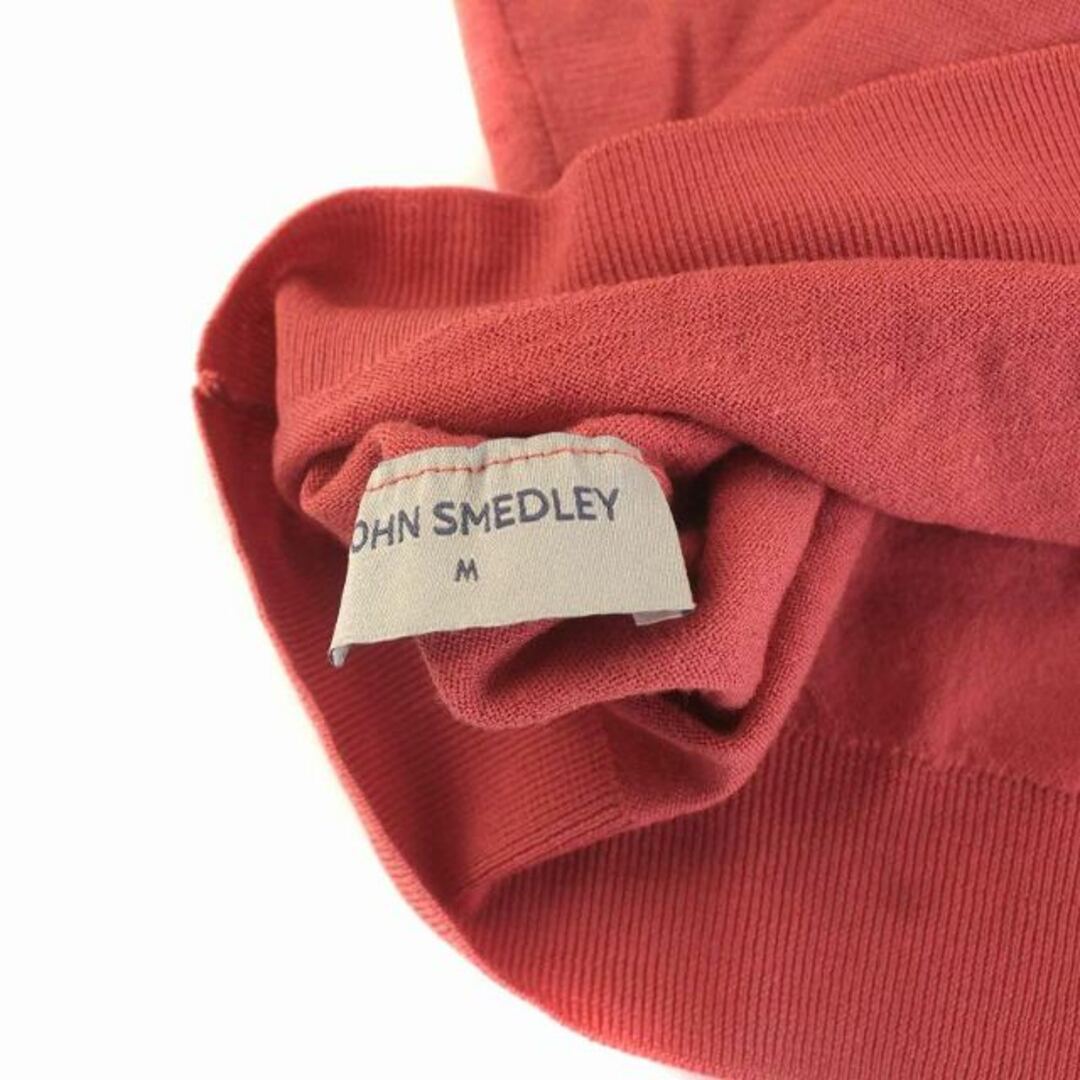 JOHN SMEDLEY(ジョンスメドレー)のジョンスメドレー セーター ニット タートルネック 薄手 長袖 M ピンク レディースのトップス(ニット/セーター)の商品写真