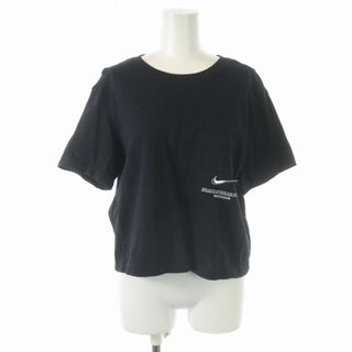 ナイキ(NIKE)のナイキ メタルスウッシュ ポケットTシャツ 半袖 S 黒 DN4852-010(Tシャツ(半袖/袖なし))