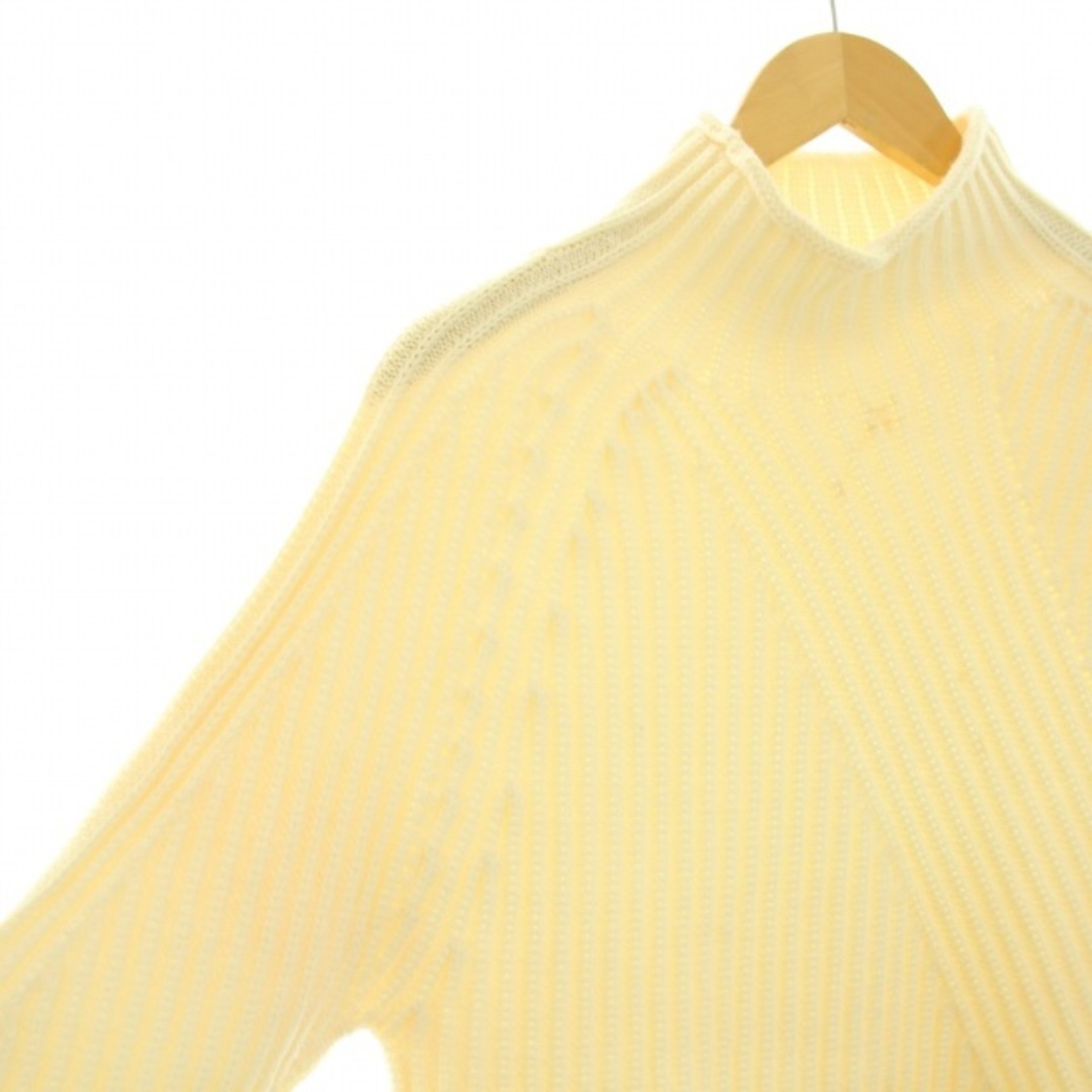 Cruciani(クルチアーニ)のcruciani ニット セーター ハイネック 長袖 ウール 48 アイボリー メンズのトップス(ニット/セーター)の商品写真
