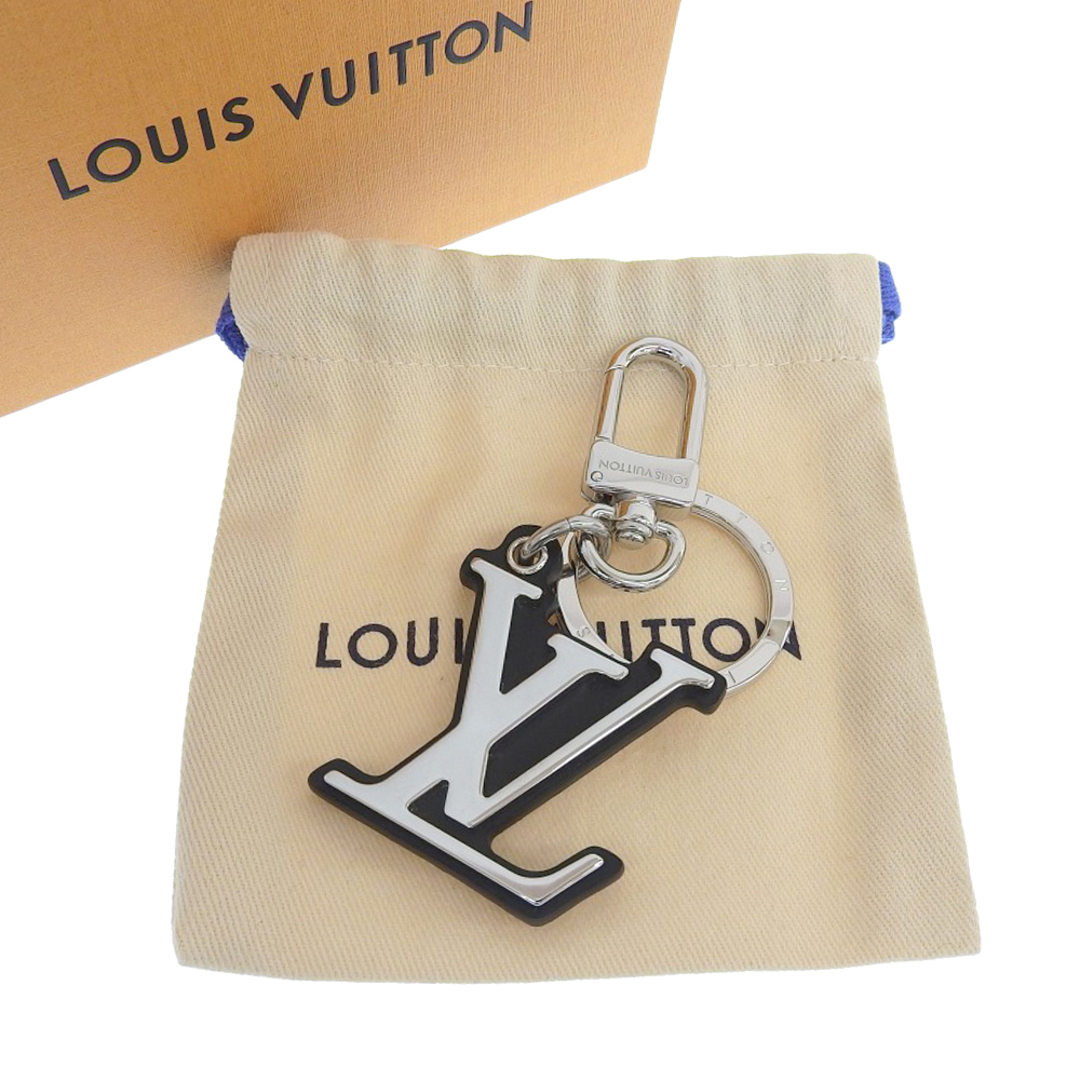 LOUIS VUITTON(ルイヴィトン)の【本物保証】 箱・布袋付 新品同様 ルイヴィトン LOUIS VUITTON ポルトクレ LVクラシック ロゴ キーホルダー チャーム M00971 メンズのファッション小物(キーホルダー)の商品写真