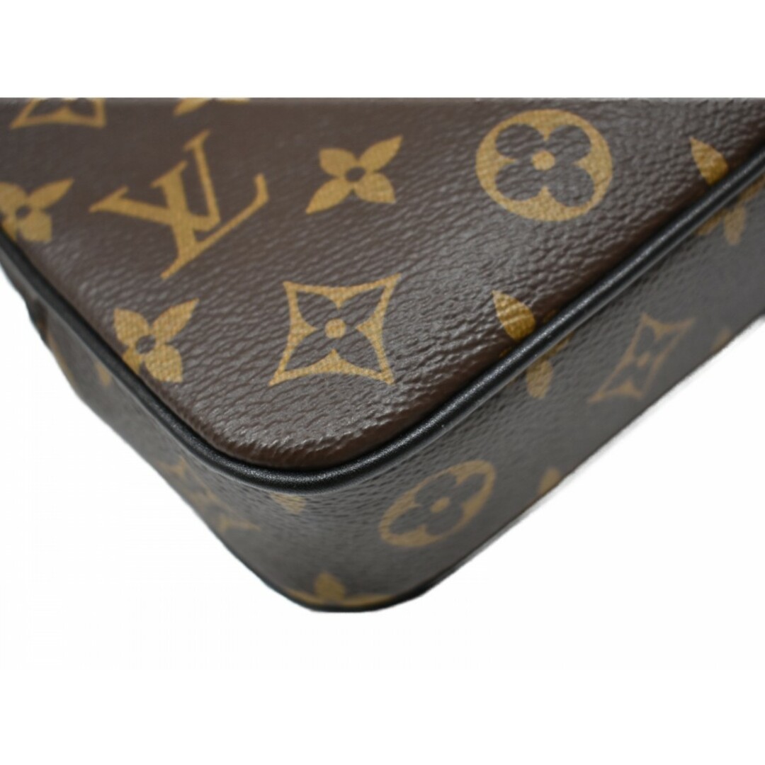 LOUIS VUITTON(ルイヴィトン)の【布袋あり】LOUIS VUITTON　ポシェット・ヴォルガ　M44482　モノグラム　オレンジ　クラッチバッグ　セカンドバッグ　ヴァージル・アブロー　メンズ　カジュアル　シンプル　ギフト　プレゼント包装可　【中古】松山久万ノ台店 メンズのバッグ(セカンドバッグ/クラッチバッグ)の商品写真