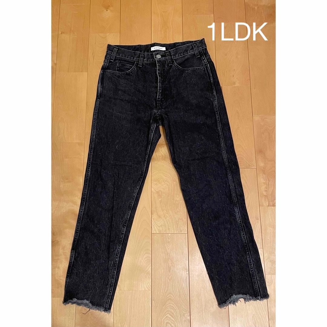 1LDK SELECT(ワンエルディーケーセレクト)の【美品】 1LDK ブラックデニム / レディース  レディースのパンツ(デニム/ジーンズ)の商品写真