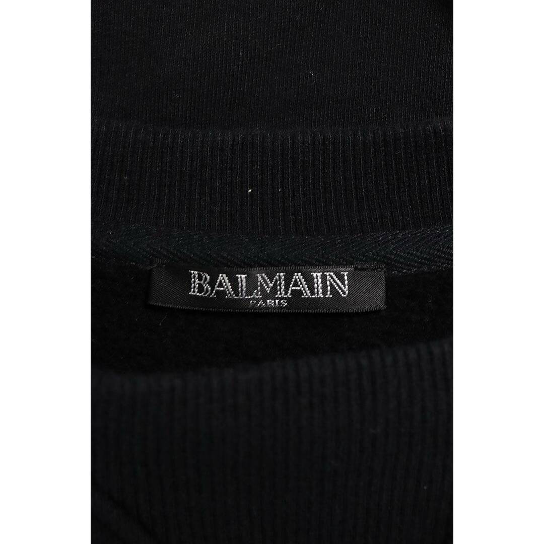 BALMAIN(バルマン)のバルマン  W8H6279I350 ロゴプリントスウェット メンズ S メンズのトップス(スウェット)の商品写真