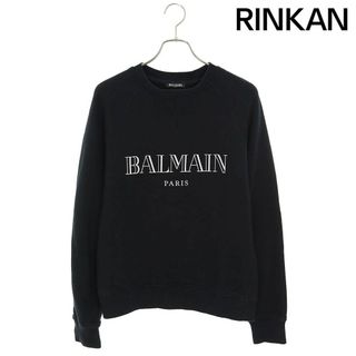 バルマン(BALMAIN)のバルマン  W8H6279I350 ロゴプリントスウェット メンズ S(スウェット)