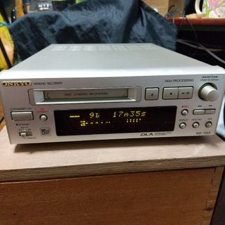 オンキヨー(ONKYO)のコンパクト MDレコーダー MDデッキ オンキョー ONKYO MD-105X(その他)