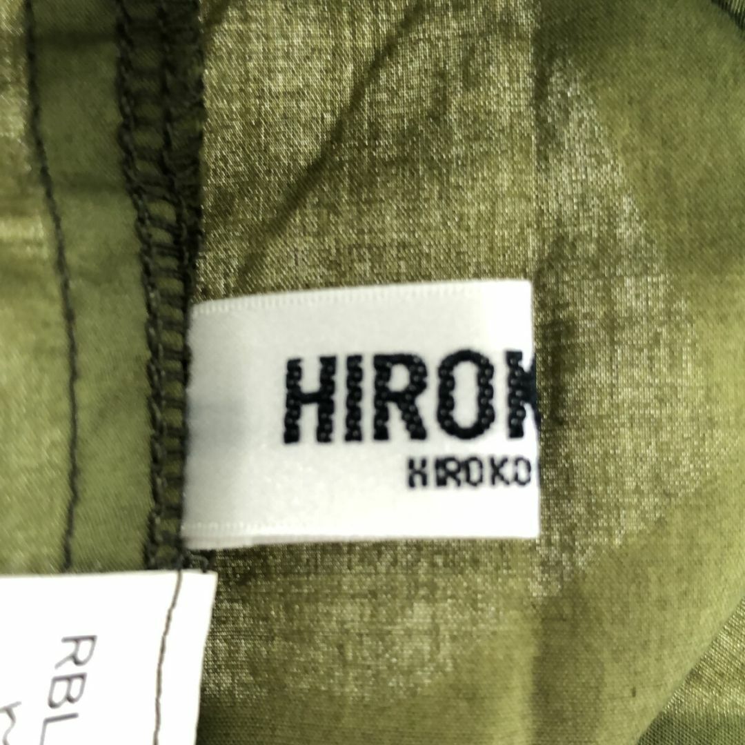 HIROKO BIS(ヒロコビス)のヒロコビス パンツ ワイドパンツ カジュアル ゆったり ロング レディース グリ レディースのパンツ(カジュアルパンツ)の商品写真
