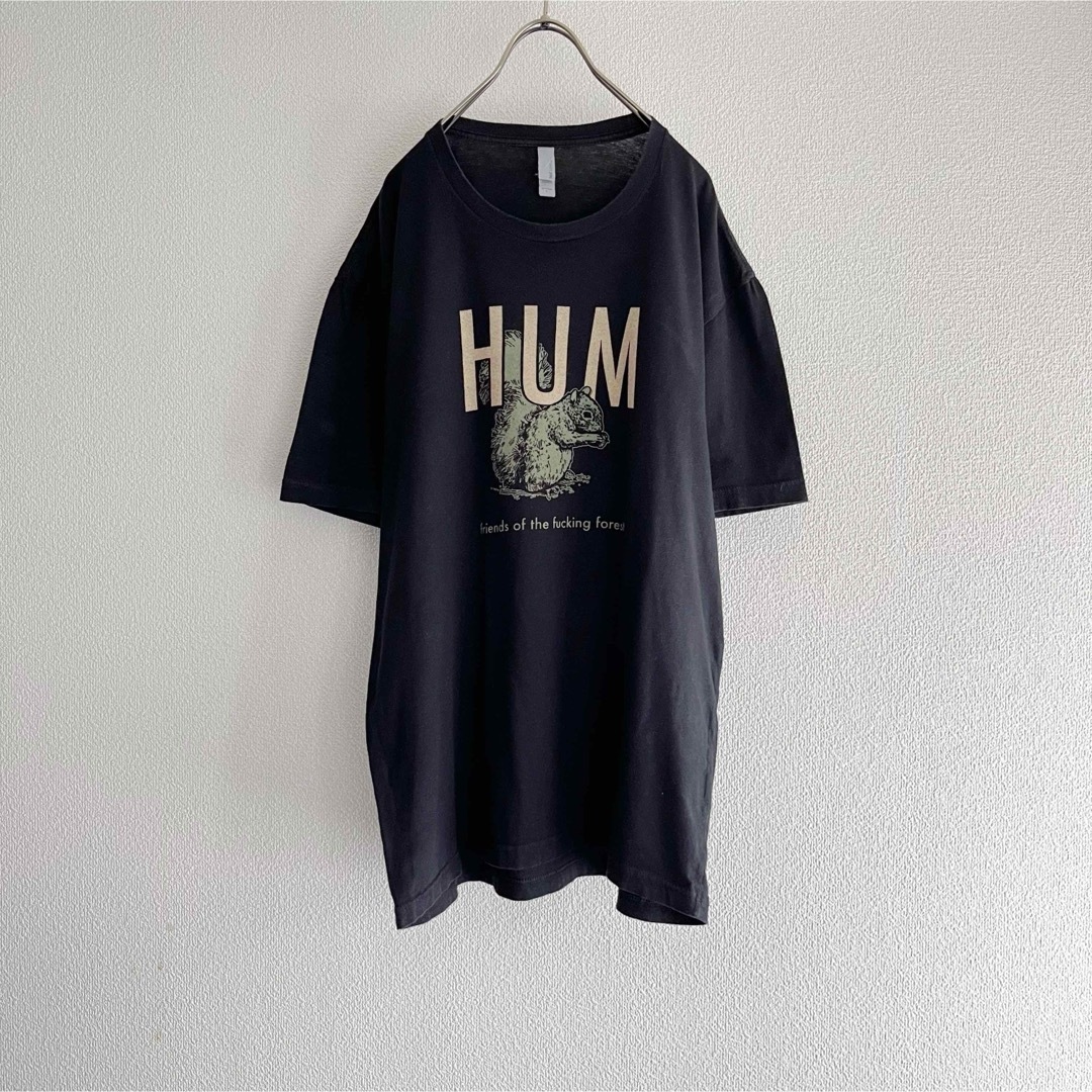 古着 “Next Level” Animal Print T-shirt / 黒 メンズのトップス(Tシャツ/カットソー(半袖/袖なし))の商品写真