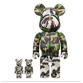 ベアブリック(BE@RBRICK)のBE@RBRICK BAPE CANADA GOOSE SHARK ベアブリック(フィギュア)