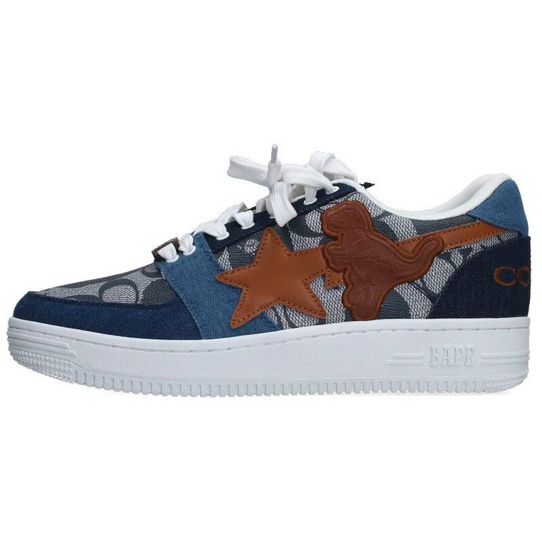 A BATHING APE(アベイシングエイプ)のアベイシングエイプ ×コーチ COACH  BAPE STA 1H74191901 ベイプスタスニーカー メンズ 9 メンズの靴/シューズ(スニーカー)の商品写真