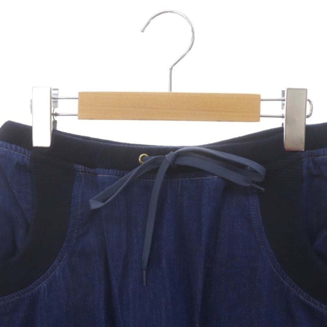 mercibeaucoup(メルシーボークー)のメルシーボークー × リー LEE デニムフレアスカート ロング S 青 ブルー レディースのスカート(ロングスカート)の商品写真