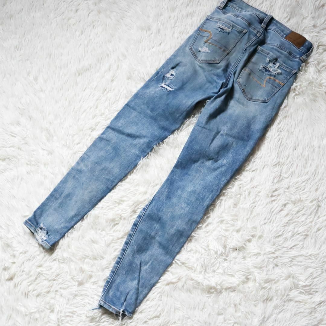 American Eagle(アメリカンイーグル)のAmerican Eagle JEGGING ジェギング スキニーデニムパンツ レディースのパンツ(デニム/ジーンズ)の商品写真